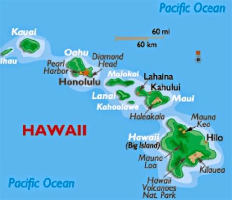 Map Of The United States Including Hawaii Map