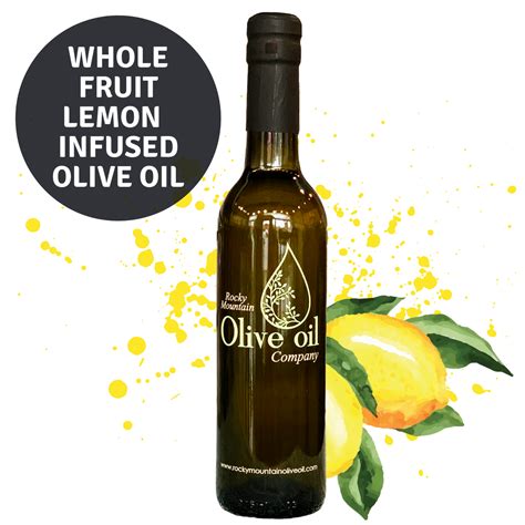 Whole Fruit Lemon Fused Olive Oil Rocky Mountain Olive Oil