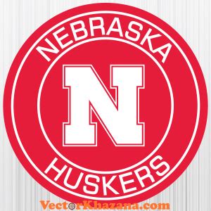 Nebraska Huskers Circle Svg Nebraska Cornhuskers Png