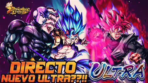 DRAGON BALL LEGENDS DIRECTO NUEVO PERSONAJE ULTRA GOKU BLACK ROSE