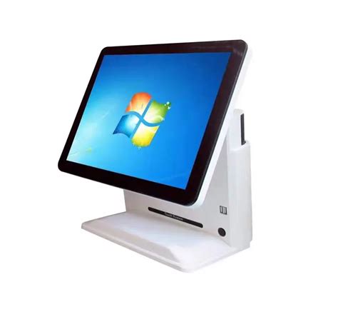 Cheap Dual Screen 15inch Windowse Capacitive Touch Pos All In One Pc