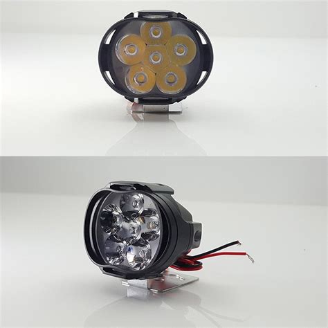 Universal 2pcs Moto Led Work Lights Motorcycle 6le Grandado