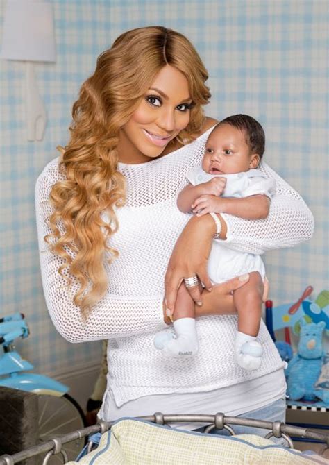 REVEALED! Tamar & Vince's Baby Boy Logan Makes His Debut, Tamar Tells "GMA" She Felt Unattached ...