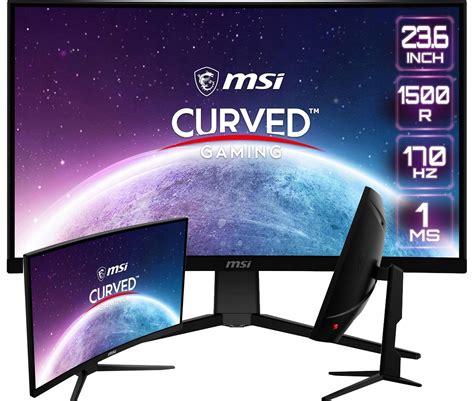 Monitor MSI G242C LED VA 170 Hz Panoramiczny Gamingowy Curved ...