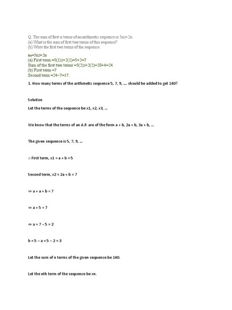 Second Degree Equations - Extra | PDF | Mathematical Structures ...