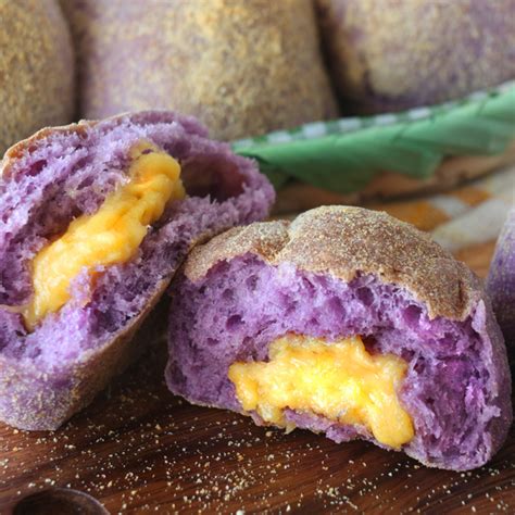 Super Soft Ube Pandesal With Cheese Foxy Folksy