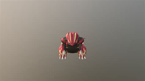 Primal Groudon D Model By Rashky Ca Sketchfab