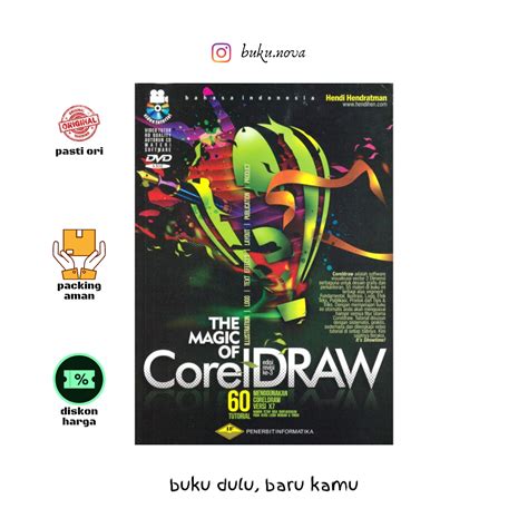 Buku The Magic Of Coreldraw Edisi Revisi Ke Cd Lazada Indonesia