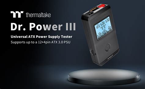 Thermaltake Reveals The Dr Power Iii A Power Tester Compatible With The Latest 124pin