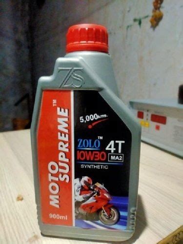 Pack Of Ml Bottle W T Ma Moto Supreme Synthetic Lubricants