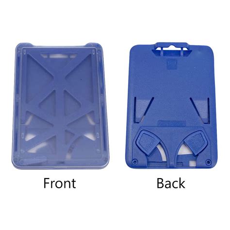 3 Card Hard Plastic Id Holder Scannable Id Card Maker Id Card News Online