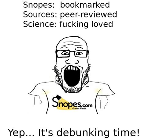 Wojak Soyjak Deboonker With Open Mouth Snopes Bookmarked Sources