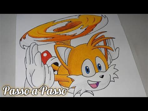 Como Desenhar O Tails Miles Prower Tails Sonic Youtube