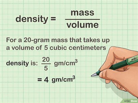 C Mo Calcular La Densidad Pasos Con Im Genes