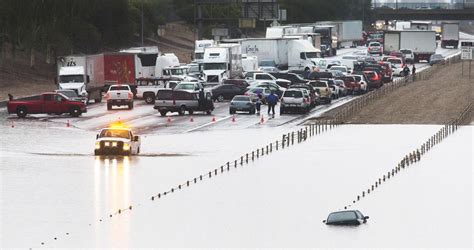 Photos Arizona Rainfall Floods Phoenix And Breaks Record