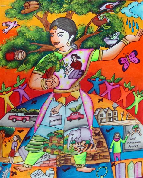 save nature drawing competition