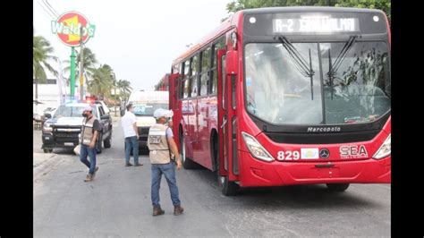 How to Ride Bus From Zona Hotelera to Downtown Cancún YouTube