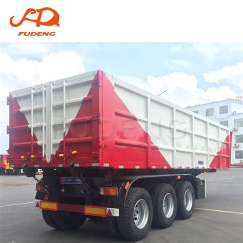 Buy Cheaper Price Axles Rear Hydraulic Tipper Trailer Coal Grain