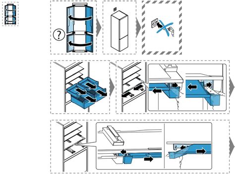 Bosch Kgn86 Free Standing Fridge Freezer Instruction Manual