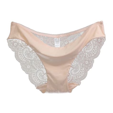 Buy Women Fashion Nylon Lace Silk Seamless Underwear