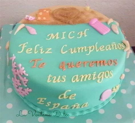 Beach Cake Decorated Cake By Andrea La Ventana Dulce Cakesdecor