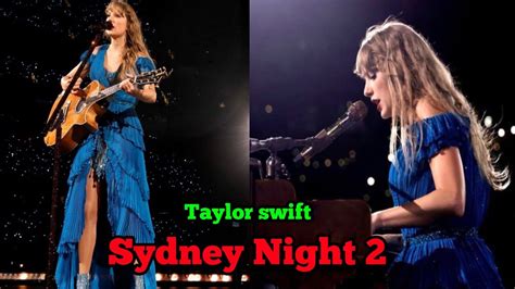 Taylor Swift Perfomance In Sydney Night 2 Accor Stadium 🏟️taylorswift