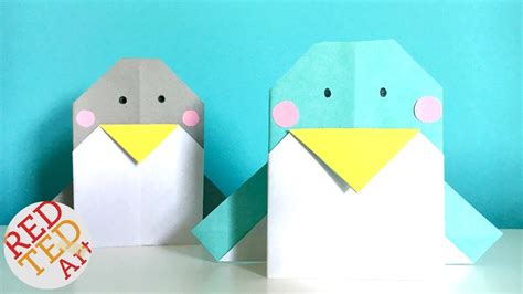 Origami Penguin Instructions Origami