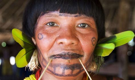 Fotografía El rezo de las tribus indígenas por la protección del Amazonas