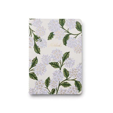 Pack 3 Libretas Cosidas Hydrangea Rifle Paper Co Pepa Paper