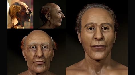 Foto Scientists Reconstruct And Reveal Face Of Pharaoh Ramses Ii