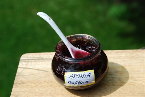 Aronia Rezepte Aronia Konfitüre für einen guten Start in den Tag