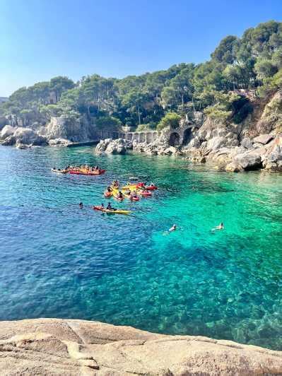 Da Barcellona Tour Della Costa Brava In Kayak E Snorkeling Con Picnic