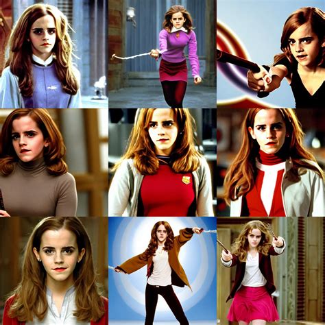 Emma Watson As Hermione Granger In Austin Powers Stable Diffusion