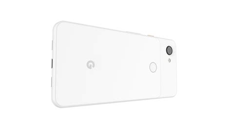 Google Pixel A White D Model Cgtrader