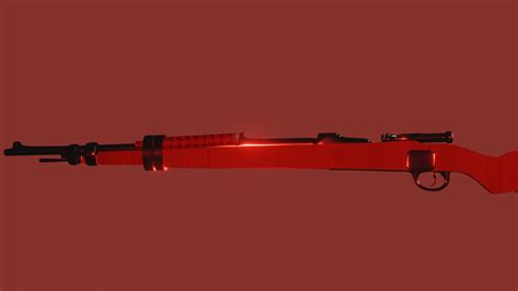 Free 3d Kar98 Sniper Gun Turbosquid 1783110