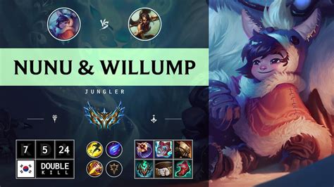 Nunu And Willump Jungle Vs Nidalee Kr Challenger Patch 1413 Youtube