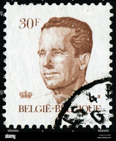 Belgium Circa A Stamp Printed In Belgium Shows Portrait Of King