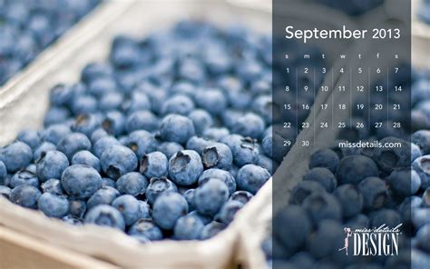 September Desktop Calendars