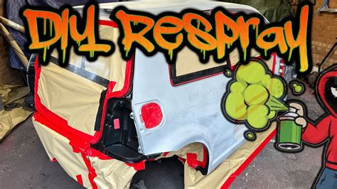 Diy Respray At Home What Could Go Wrong Lupo Gti Track Weapon T