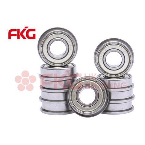 10pcs FKG FR6 ZZ Flanged Metal Shielded Ball Bearing 3 8 X7 8 X9 32