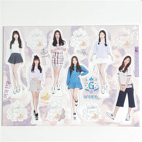 Gfriend Photo Standing Doll Paper Figure Kpop Goods Actskorea