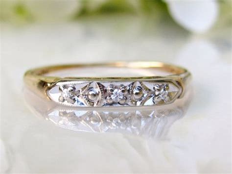 Antique Keepsake Diamond Wedding Ring 14K by LadyRoseVintageJewel ...