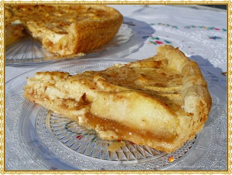 Saboreando Con Mavi Tarta De Manzana Y Compota