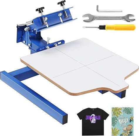 Comprar VEVOR Screen Printer 1 Color 1 Station Silk Screen Printing Kit