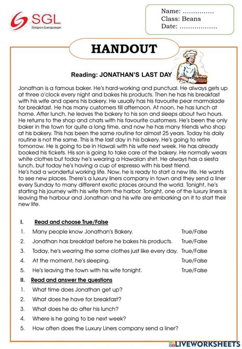 Present Simple And Present Continuous Tense Interactive Worksheet