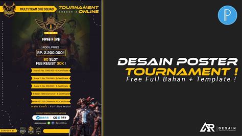 Desain Poster Tournament Free Fire Free Template Youtube