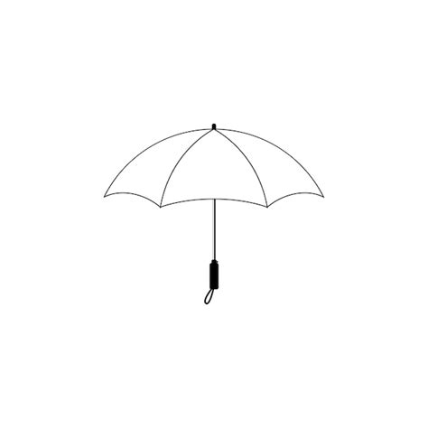 Umbrella Icon Vector Premium