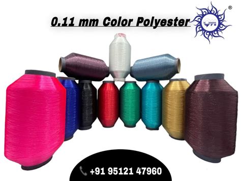 0 11mm All Colour 7i Polyester Monofilament Yarn At Rs 340 Kg