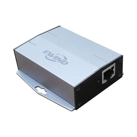 10100m Single Port Poe Injector With1x Dc Input Port Dc12~32v Afew Pse101f Dc Af Ewind