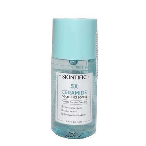 Jual Skintific 5x Ceramide Soothing Toner 20ml Kemasan Mini Shopee